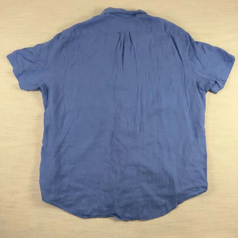 Polo Ralph Lauren Classic Fit Short Sleeve Linen Shirt